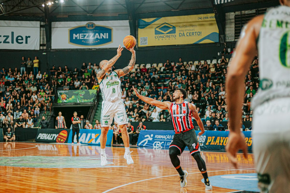 São Paulo (SAO) vs Bauru Basket (BAU) NBB Playoffs 2025 Jogo 2